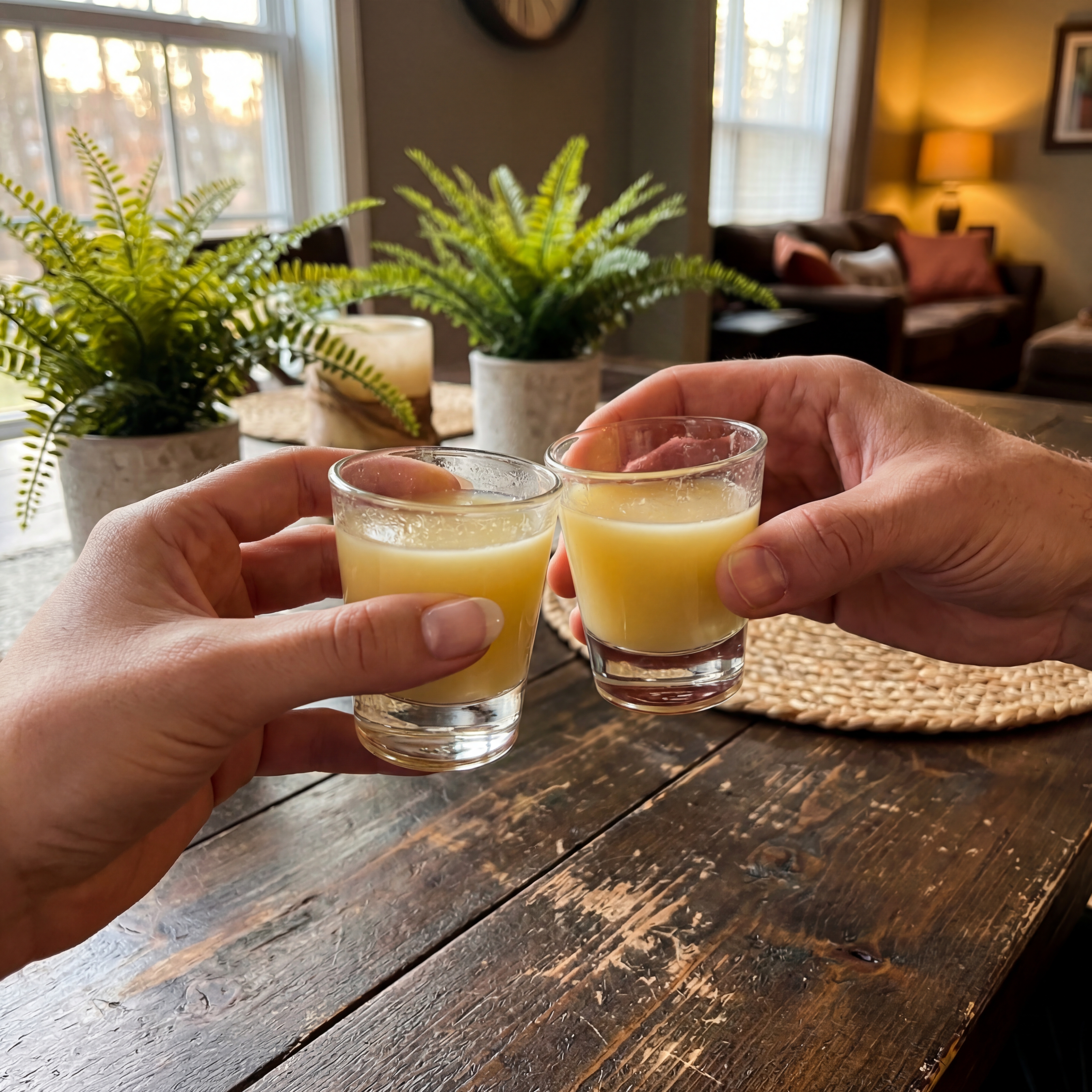 Signature served as shots